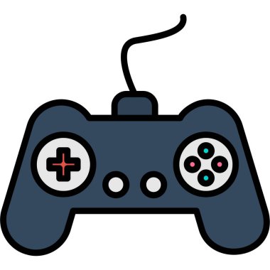 Oyun çubuğu simgesi. özet vektörü