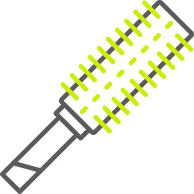 Enjeksiyon şırınga simgesi doldurulmuş - ana hatlar biçimi