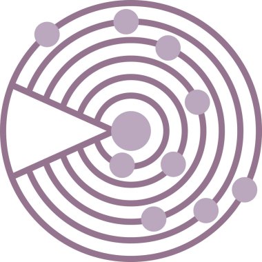 hedef simge vektör illüstrasyonu