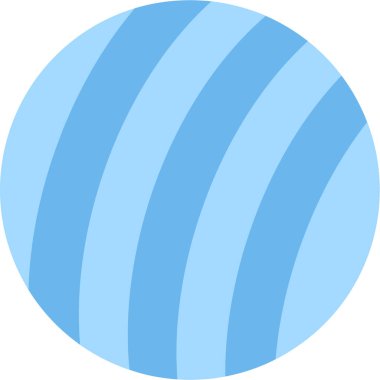 top topu simgesi düz stil