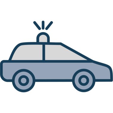 araba paylaşım vektörü düzenlenebilir satır vektörü