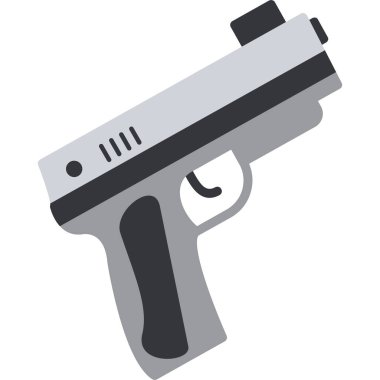 Tabanca simgesi, vektör illüstrasyonu