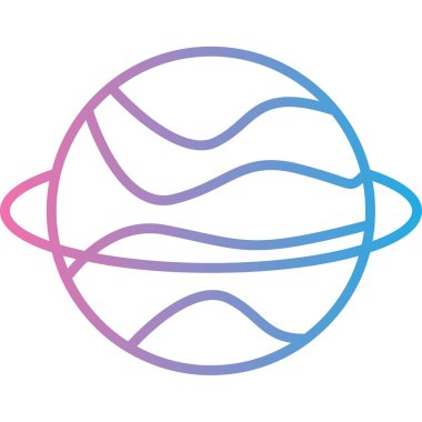 yeryüzü ikonu vektör çizimi grafik tasarımı