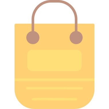 Alışveriş torbaları. Basit illüstrasyon