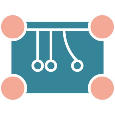 Çizgi film simgesinin vektör çizimi