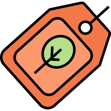 Çizgi film simgesinin vektör çizimi