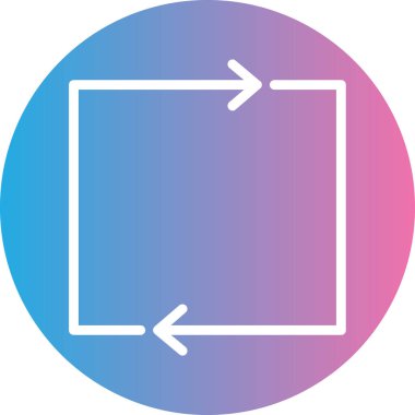 ok simgesinin vektör illüstrasyonu