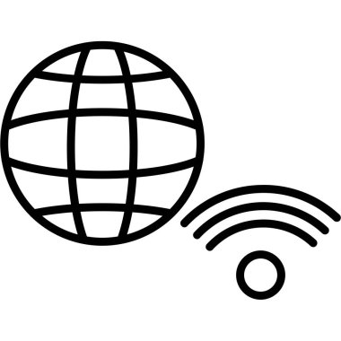 genel wifi vektör simgesi.