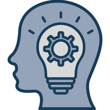 yaratıcı fikir vektör simgesi