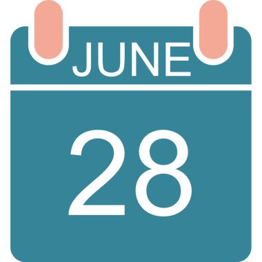 Haziran tarihli takvim