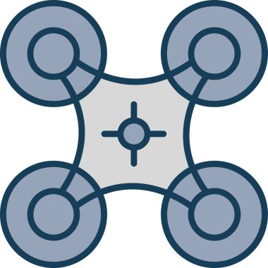 İHA. Web simgesi basit illüstrasyon