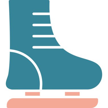 Buz pateni. Basit resimleme