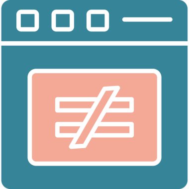 Kredi kartı ikonu. Basit vektör illüstrasyonu