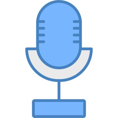 Mikrofon. Basit resimleme