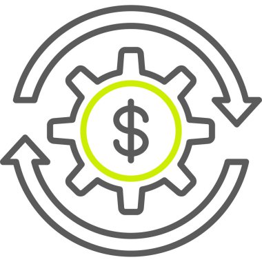 Seo simgesinin vektör illüstrasyonu