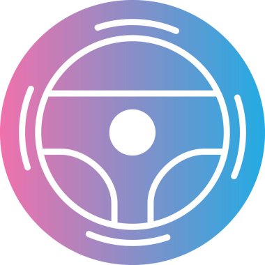 Modern bir simgenin vektör illüstrasyonu