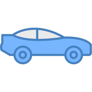 araba vektör simgesi rengi