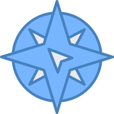 Pusula simgesi vektör resimlemesi