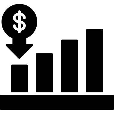 ticari grafik vektör simgesi