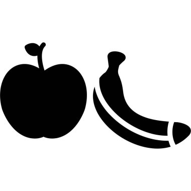 meyve ikonu. vektör illüstrasyonu