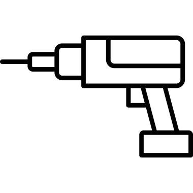 Tornavida. Web simgesi basit tasarım
