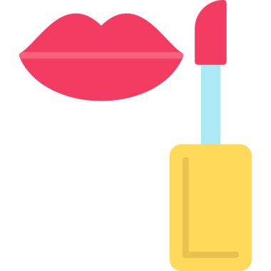 makyaj ruj vektör simgesi