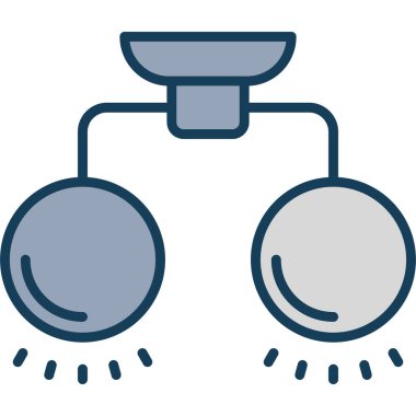 cctv simgesinin vektör illüstrasyonu