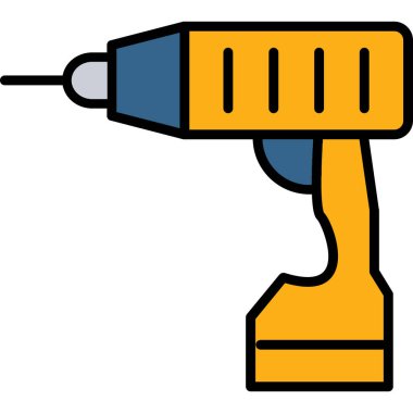 tornavida simgesi vektör çizgisi