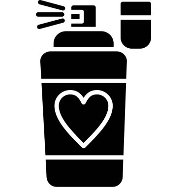 şişe simgesi vektör illüstrasyonu