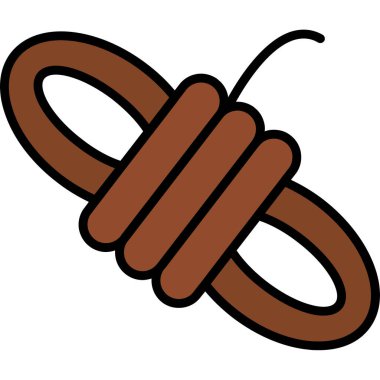 Çizgi film simgesinin vektör çizimi