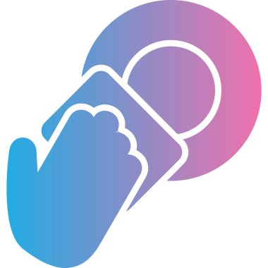 el simgesi vektör illüstrasyonu