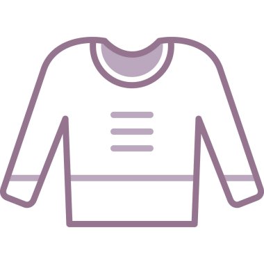 shirt simgesi vektör illüstrasyonu