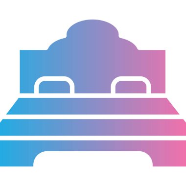 Bir tren simgesinin vektör illüstrasyonu