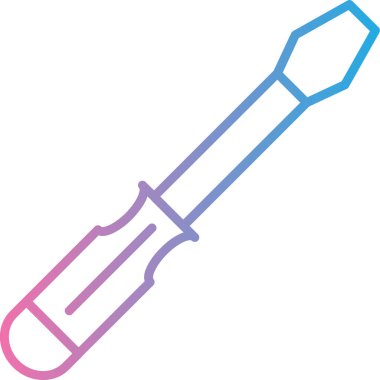 fırça ağ ikonu vektör illüstrasyonu