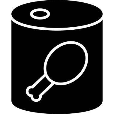 Bir varil simgesinin vektör illüstrasyonu