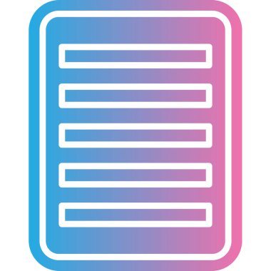 Kitap. Web simgesi basit illüstrasyon