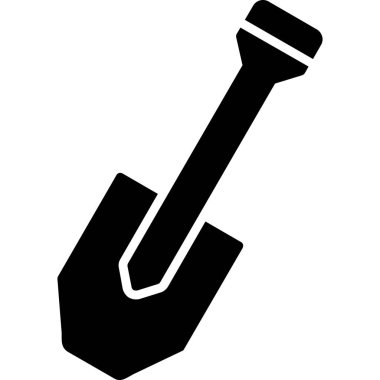 Balta simgesi. Web için oduncu vektör simgesinin basit illüstrasyonu