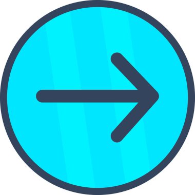 ok simgesi vektör illüstrasyonu