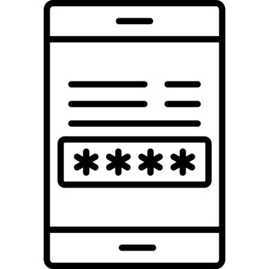 password vector icon design