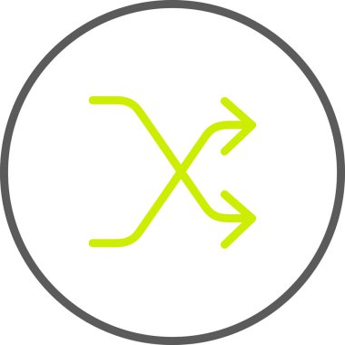 ok simgesinin vektör illüstrasyonu