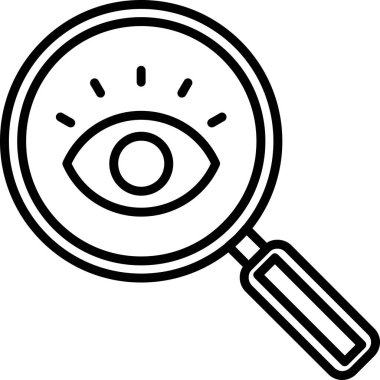 Göz fier vektör çizimi