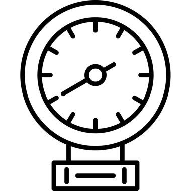 ometre ölçek simgesi