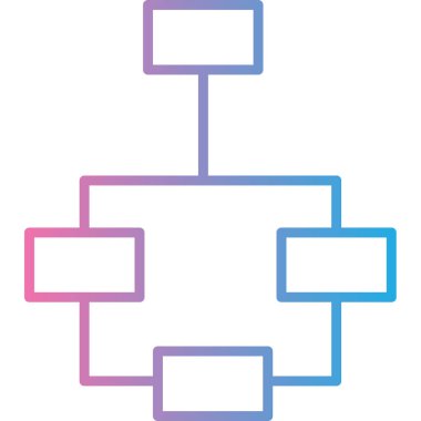 iş grafiği vektör simgesi