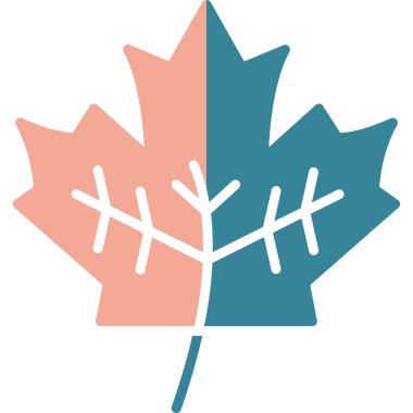 Akçaağaç yaprağı vektör çizim