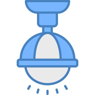 duş simgesi, vektör illüstrasyonu