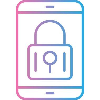 cep telefonu ikonu vektör illüstrasyonu