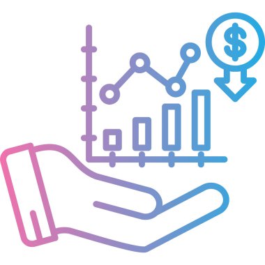 Dolar simgesi tutan el