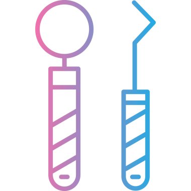 Modern simgenin vektör illüstrasyonu