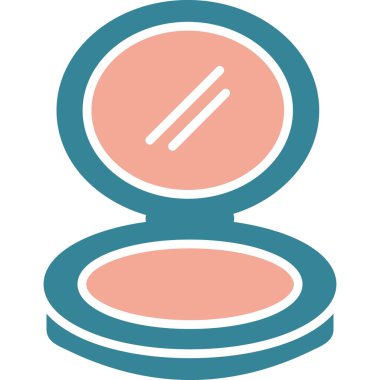 Tek bir çemberin tek bir izole edilmiş simgesinin vektör çizimi