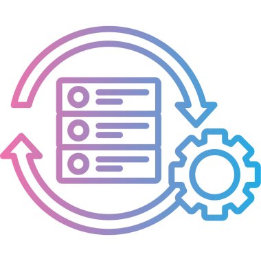 Kolayca düzenleyebilen ve düzenleyebilen Veri Analizi Vektörü simgesi